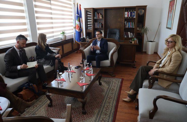 Atašei Ambasade Nemačke u razgovoru sa čelnicima Skupštine grada Novog Pazara