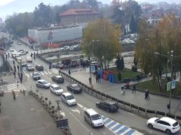 Centar Novog Pazara i najava zabrane saobraćaja zbog SBONI 2025