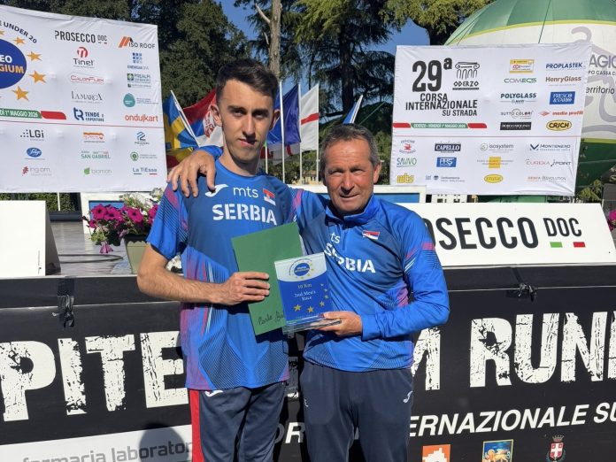 Aldin Ćatović na juniorskoj trci u Italiji, novi državni rekord
