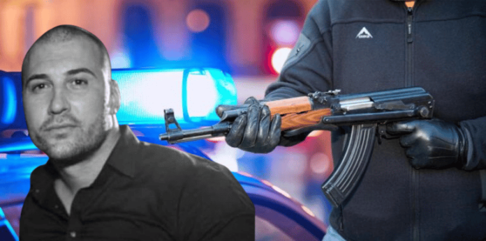 Policijski uviđaj nakon pucnjave u Tuzli, naselje Miladije