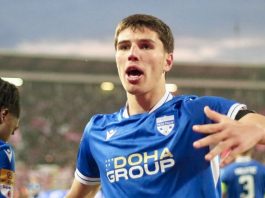 Ahmed Hadžimujović iz Novog Pazara u defanzivnoj akciji