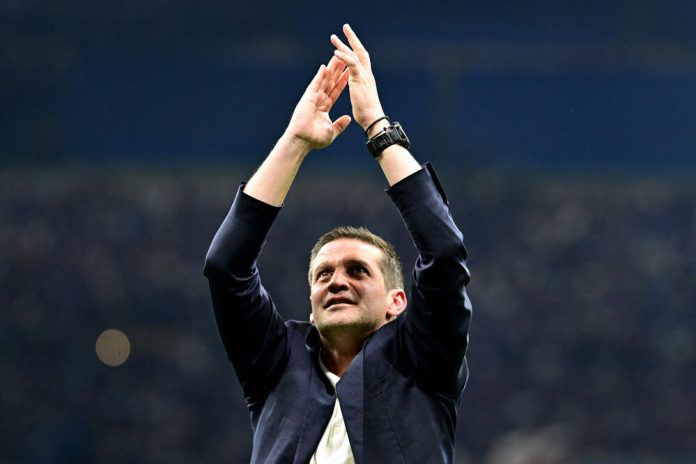 Kristijan Kivu slavi titulu Intera nakon pobede nad Parmom 2:0