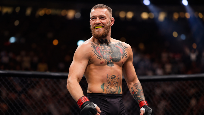 Konor Mekgregor tokom borbe u UFC oktagonu