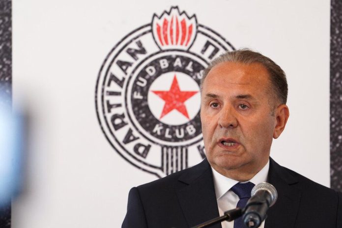 Rasim Ljajić daje izjavu o sezoni FK Partizan