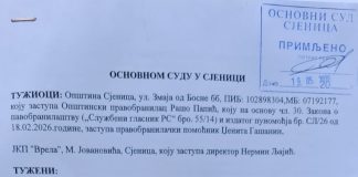 Mersija poručila „u pravu ste“, pa tužila 23 meštana zbog blokade deponije Sjenica: deponija Goveđak i blokada pristupa