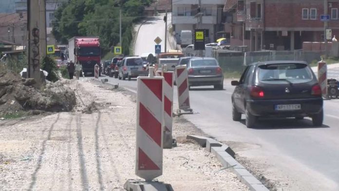 Radovi na rekonstrukciji magistralnog puta Novi Pazar–Ribariće
