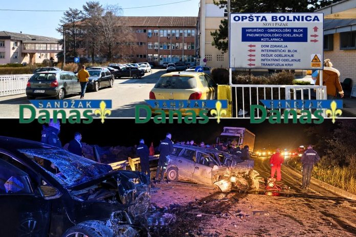 Opšta bolnica Novi Pazar saopštila stanje povređenih nakon nesreće kod Piloreta