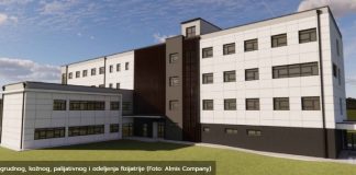 Ovako će izgledati novi bolnički kompleks u Novom Pazaru Ilustracija novog bolničkog kompleksa u Novom Pazaru prema urbanističkom projektu