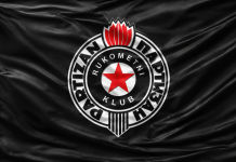 Partizan traži da se finalna serija rukometa nastavi od prekida Logo Partizana i rukometna lopta na terenu tokom finala