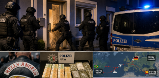 Policija razbila Hells Angels: zaplenjene tone droge i imovina od 780 miliona lira Policijska akcija protiv Hells Angels u Turskoj i Nemačkoj uz zaplenu imovine i droge