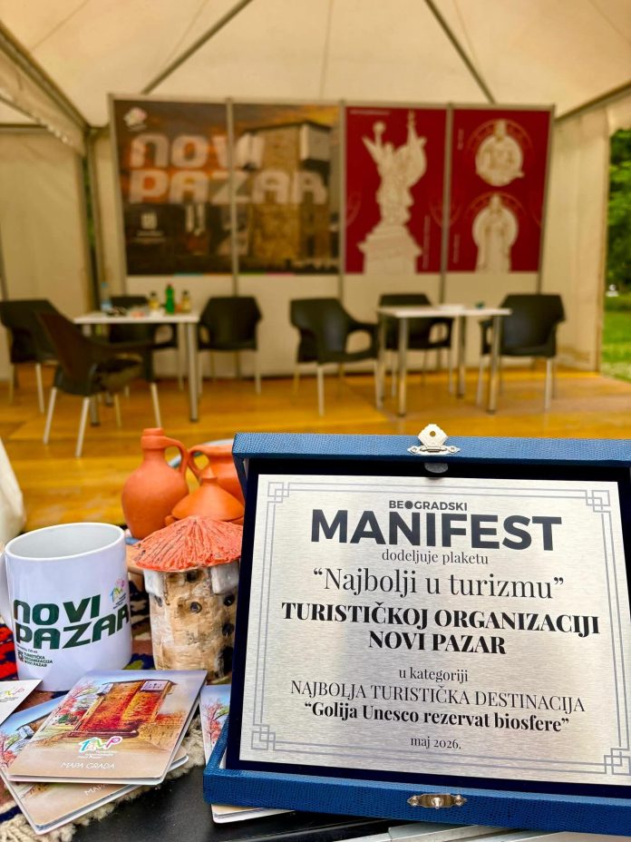 Turistička organizacija Novi Pazar dobila priznanje za Goliju, UNESCO rezervat biosfere