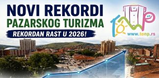 Rekordan rast turizma u Novom Pazaru: 9.032 posete za tri meseca Turisti u Novom Pazaru, prikaz rekorda u turizmu za prva tri meseca 2026.