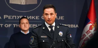 ŠOK U MUP-U: Pao načelnik PU Beograd u slučaju “Baja” Policijska uprava Beograd i logo MUP-a Srbije u vezi sa hapšenjem u slučaju „Baja“