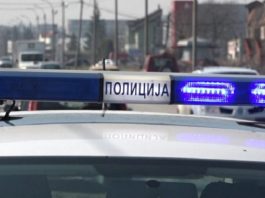 Snimak sa mesta sudara motocikla i pešakinje u Ulici 28. novembra u Novom Pazaru