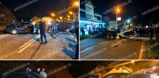 Teške povrede u udesu kod Ribarića: povređen vozač Passata Policija i Hitna pomoć na mestu saobraćajne nezgode kod Ribarića