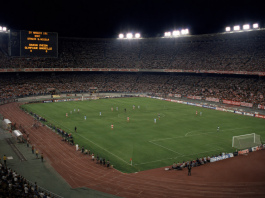 Crvena zvezda proslavlja titulu prvaka Evrope 1991. godine u Bariju