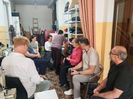 Delegacija GIZ-a i gradonačelnik Novog Pazara tokom sastanka