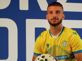 Filip Bačkulja tokom fudbalske utakmice