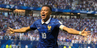 Francuska startovala na Mundijalu 2026: Mbape pogodio u finišu protiv Senegala Mbape slavi pogodak protiv Senegala u nadoknadi vremena