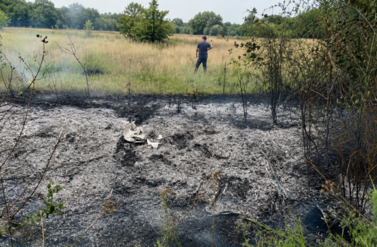 Vatrogasci na intervenciji nakon udara groma u Pobrđu kod Novog Pazara