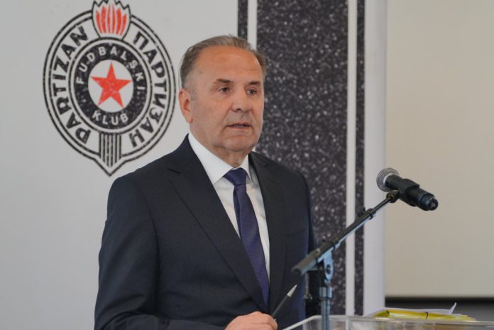 Rasim Ljajić nakon sednice Skupštine FK Partizan
