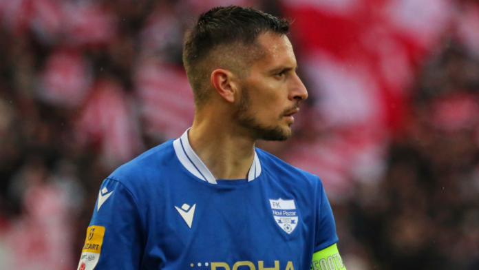 Nemanja Miletić, levi bek i doskorašnji kapiten Novog Pazara, pred prelaskom u Radnički iz Kragujevca