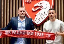 Nemanja Miletić potpisao za Radnički 1923 Nemanja Miletić potpisuje ugovor sa Radničkim 1923