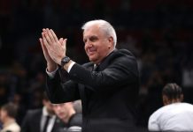 Obradović se vratio na klupu Panatinaikosa Željko Obradović tokom trenerske karijere, povratak na klupu Panatinaikosa