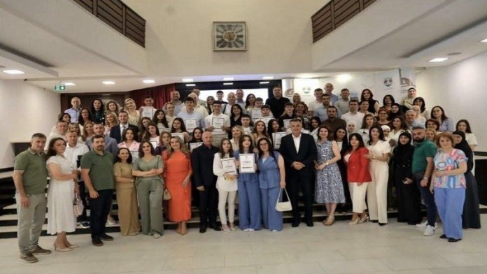 Gradonačelnik Nihat Biševac na svečanom prijemu đacima generacije u Novom Pazaru
