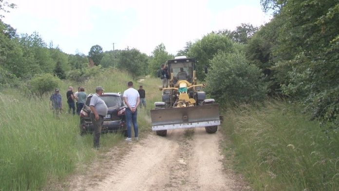 Radovi na putu Vitoše – Tunovo u Mesnoj zajednici Vranovina