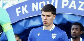 SRBIJA RAČUNA NA NJEGA: Ahmed Hadžimujović u timu za Evropsko prvenstvo Ahmed Hadžimujović, mladi defanzivac iz Novog Pazara na spisku Srbije za EP u Velsu