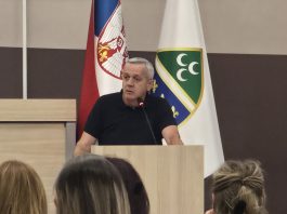 Faruk Suljević tokom rasprave o izveštaju „Gradske čistoće“
