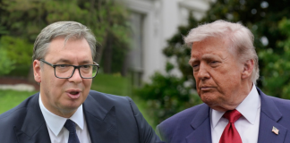 Vučić pozvao Trumpa u Beograd: „Dočekalo bi ga najmanje 100.000 ljudi“ Aleksandar Vučić i Donald Trump u kontekstu razgovora i poziva za posetu Beogradu