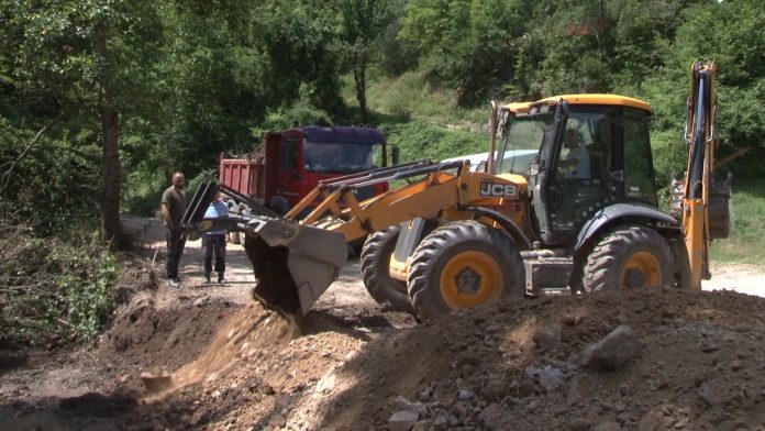 Radovi na proširenju puta Bajevica–Žirački Dolac u Novom Pazaru