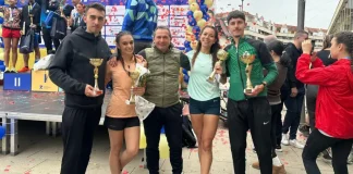 Zlatna žetva Novog Pazara: šest medalja na Kupu Srbije u Kraljevu Atletičar Novog Pazara na traci tokom seniorske trke na Kupu Srbije u Kraljevu