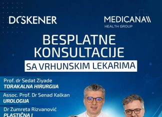 Besplatni pregledi u “Skeneru” 3. i 4. jula Dijagnostički centar “Skener” tokom akcije besplatnih pregleda 3. i 4. jula