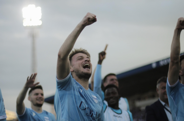 Adem Ljajić u dresu FK Novi Pazar, povratak nakon raskida ugovora sa Sarajevom