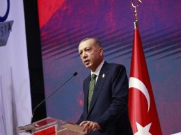 Redžep Tajip Erdogan obraća se javnosti povodom 10. godišnjice pokušaja puča u Turskoj