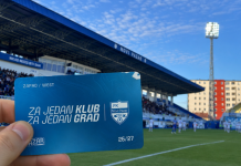 FK Novi Pazar: sezonska ulaznica kao podrška klubu FK Novi Pazar na Gradski stadionu, najava utakmice i sezonske ulaznice