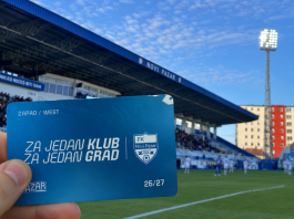 FK Novi Pazar na Gradski stadionu, najava utakmice i sezonske ulaznice