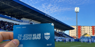 FK Novi Pazar: sezonska ulaznica kao podrška klubu FK Novi Pazar na Gradski stadionu, najava utakmice i sezonske ulaznice