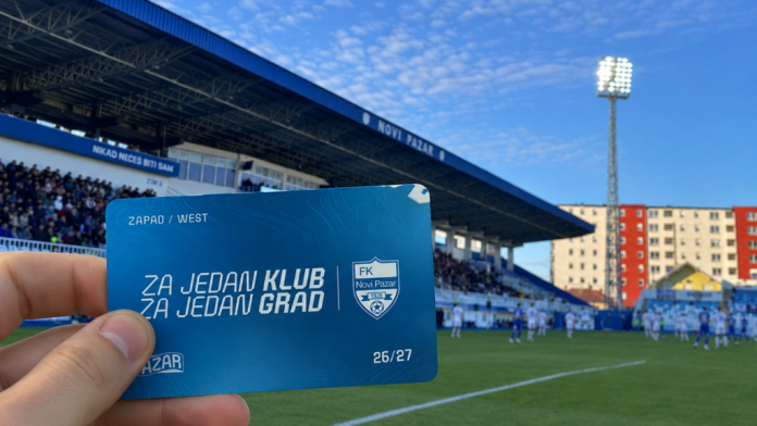 FK Novi Pazar na Gradski stadionu, najava utakmice i sezonske ulaznice