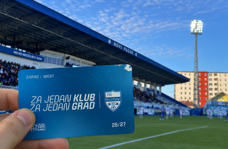 FK Novi Pazar na Gradski stadionu, najava utakmice i sezonske ulaznice