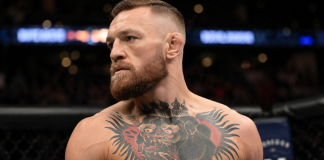 Konor Mekgregor izgubio za 69 sekundi u UFC 329 Konor Mekgregor u oktagonu tokom UFC 329 u Las Vegasu