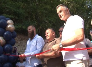 Kruševo dobilo novo asfaltirani put dug 5,2 kilometra Svečano otvaranje novoasfaltiranog puta u selu Kruševo