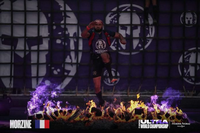 Muzafer Čepeljac na cilju Ultra Spartan trke u Morzinu