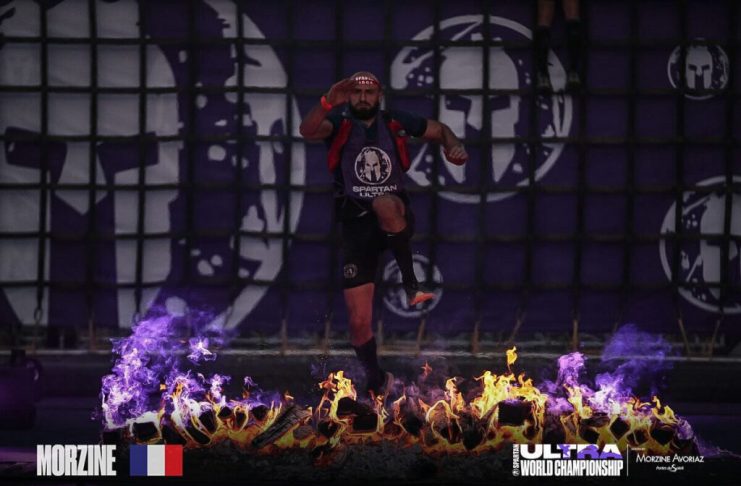Muzafer Čepeljac na cilju Ultra Spartan trke u Morzinu