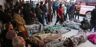 Najmanje sedam Palestinaca poginulo u izraelskom napadu tokom dženaze Posljedice izraelskog napada dronom tokom dženaze u izbjegličkom kampu Nuseirat