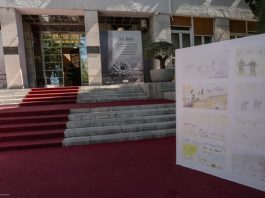 Mirsad Nurković na otvaranju izložbi posvećenih Srebrenici i dječjim crtežima
