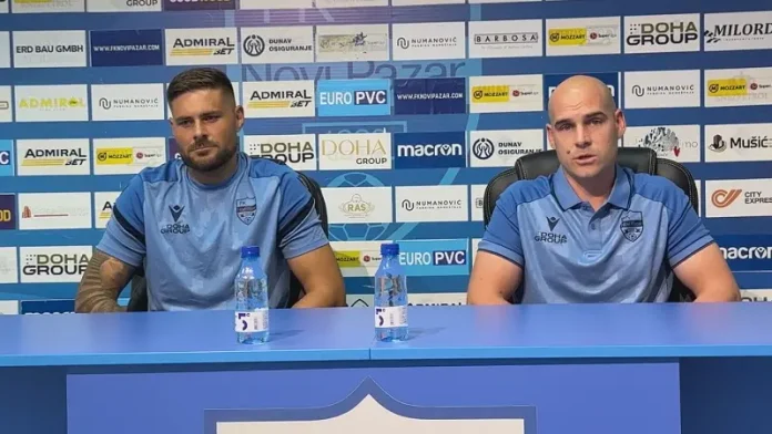 Trener Strahinja Pandurović i kapiten Adnan Preković najavili duel Novog Pazara i OFK Beograda